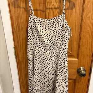 Polka Dot Spaghetti Strap Dress